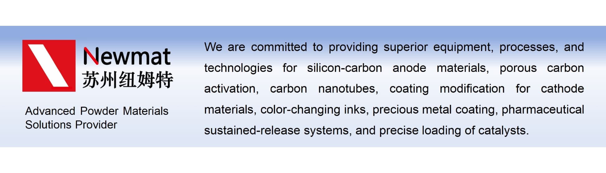 Suzhou Newmat Nanotechnology