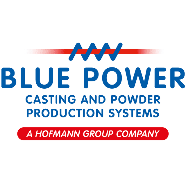 Blue Power Casting and Powder Production Systems logo